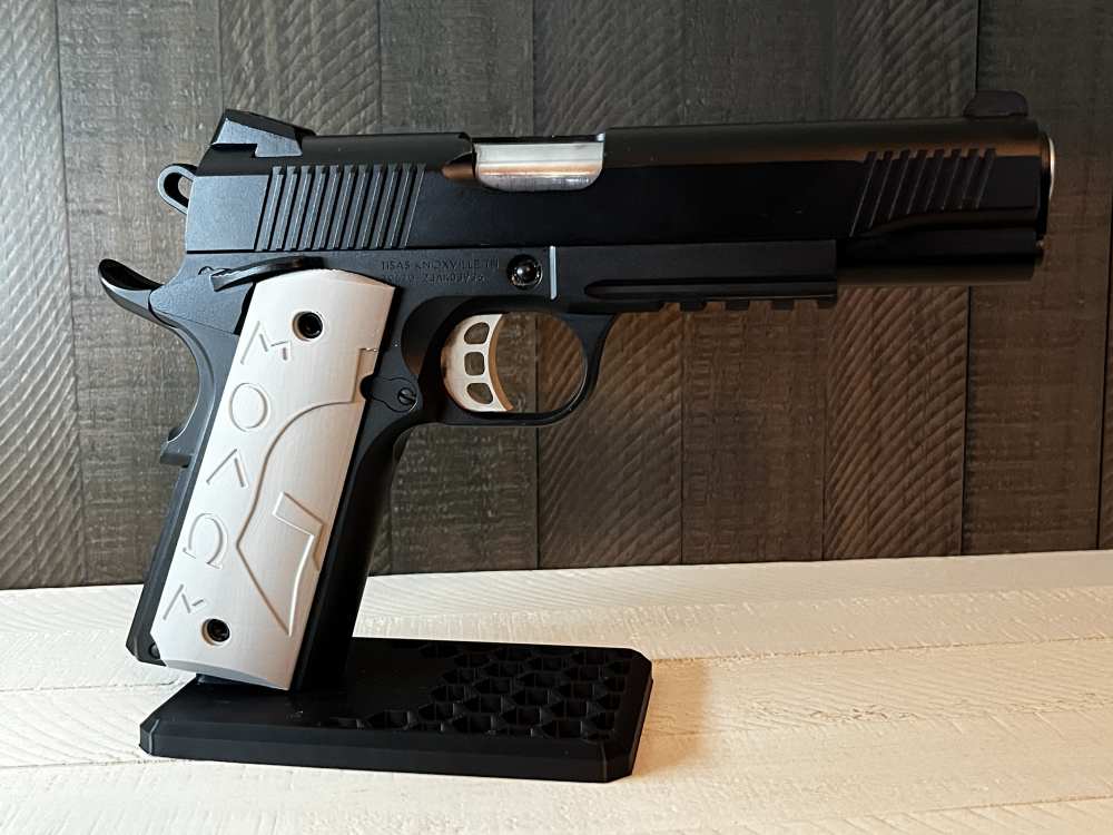 Gray Molon Labe 1911 Pistol Grips Kimber Colt Rock Island Springfield-img-0
