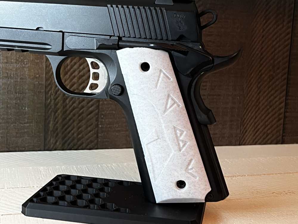 Marble Molon Labe 1911 Pistol Grips Kimber Colt Rock Island Springfield-img-0