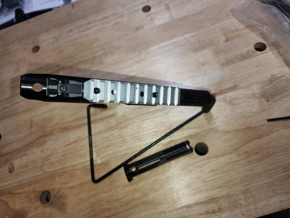 Ruger Mark IV upper 4.5 bull barrel and Target Bolt assy. blue new Threaded-img-5