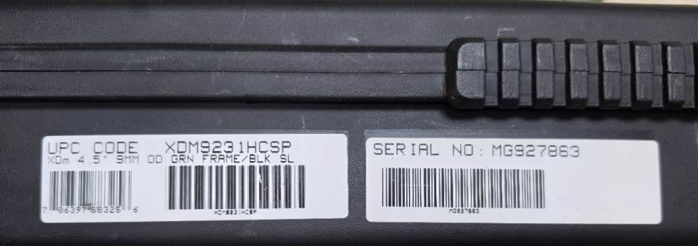 Springfield Armory 19+1 9MM XDM w/Olive Drab Frame/B-3 DOT SIGHTS,GEAR PACK-img-2