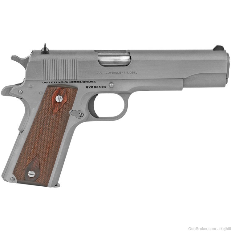 Colt Classic 1911 Govt 38Super SS Stainless 38 Super 5" O1911C-SS38 *NEW*-img-0