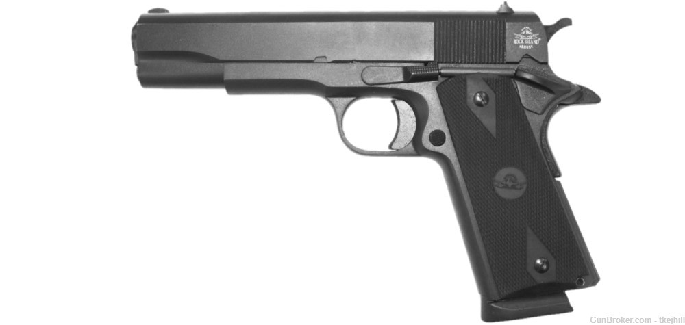 Rock Island M1911 A1-FS GI Entry 45ACP 5" 8RD 56424 RIA ARMSCOR-img-1