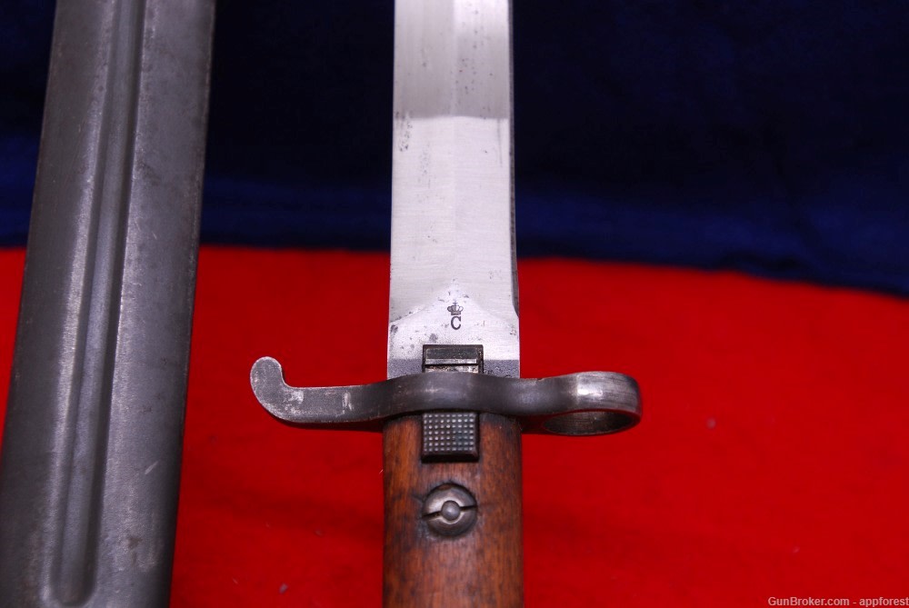 Swedish M94/14 Bayonet and Scabbard-img-5