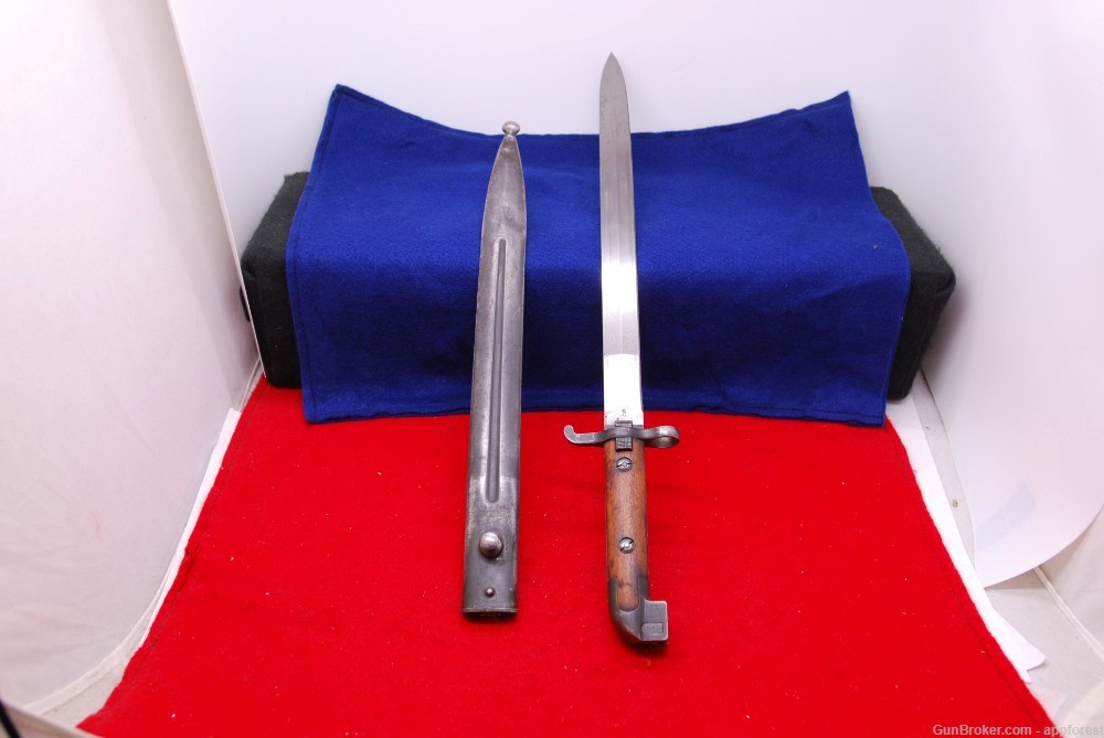 Swedish M94/14 Bayonet and Scabbard-img-0