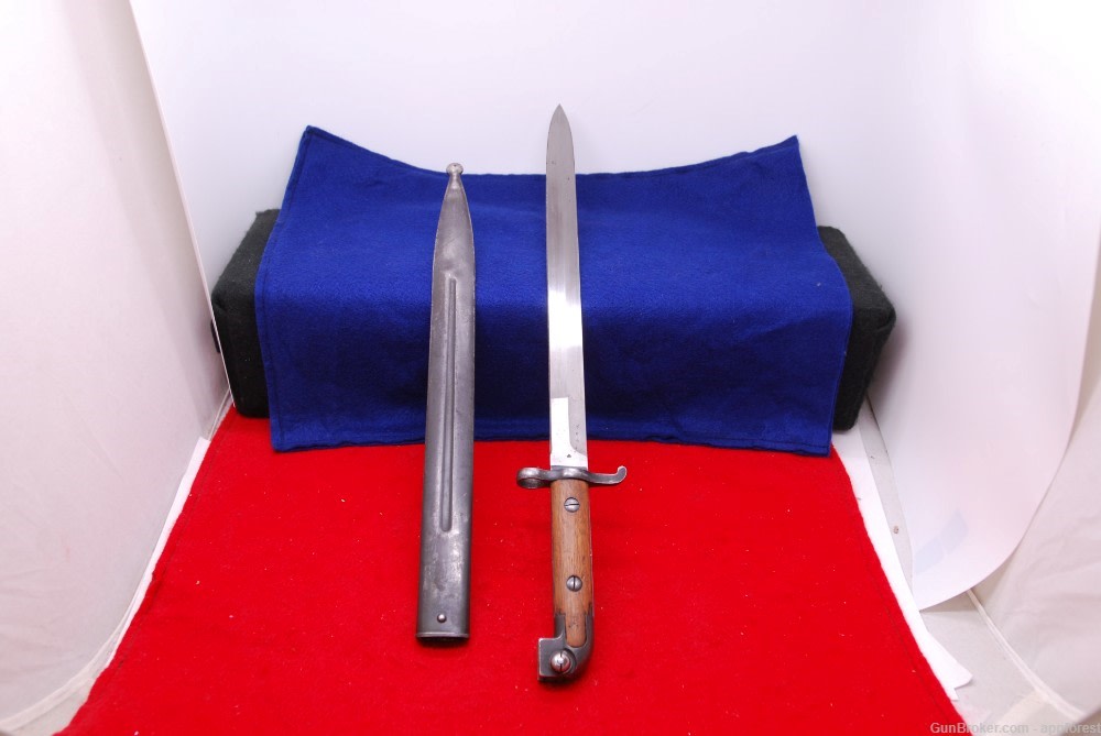 Swedish M94/14 Bayonet and Scabbard-img-1