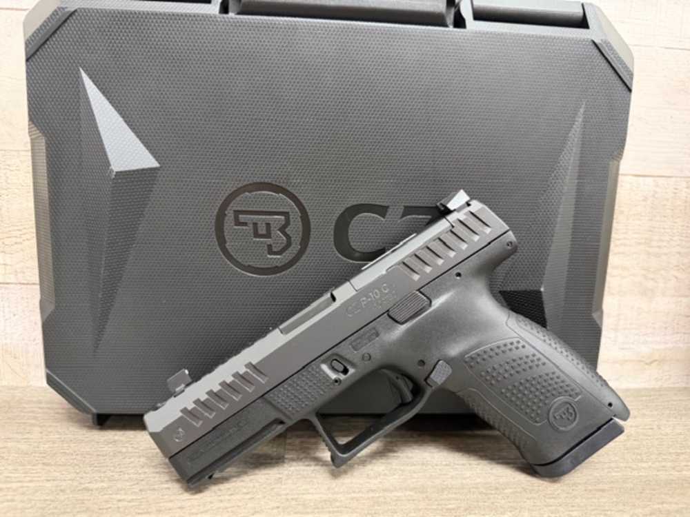 CZ P-10C PORTED OPTIC CUT SLIDE 91578 9MM 2-15 ROUND MAGS BRAND NEW-img-0