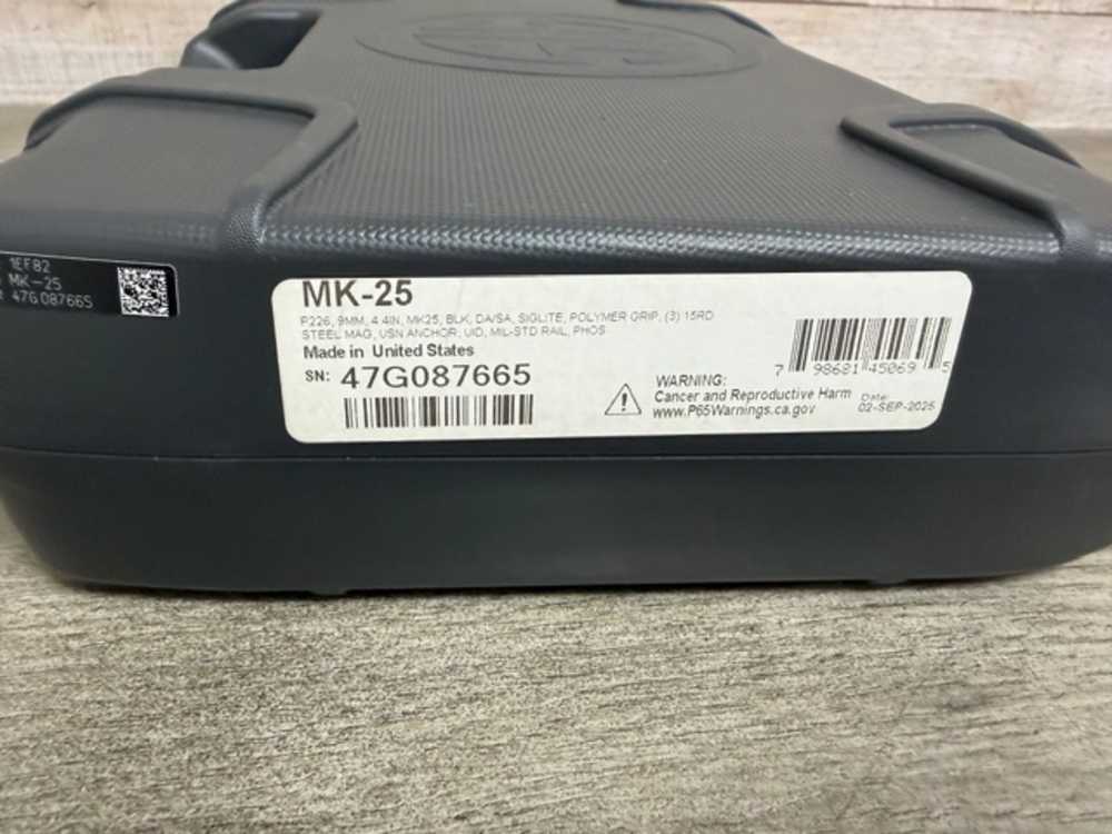 SIG SAUER P226 MK25 MK-25 NAVY SEAL 9MM 3-15 ROUND MAGS BRAND NEW-img-7