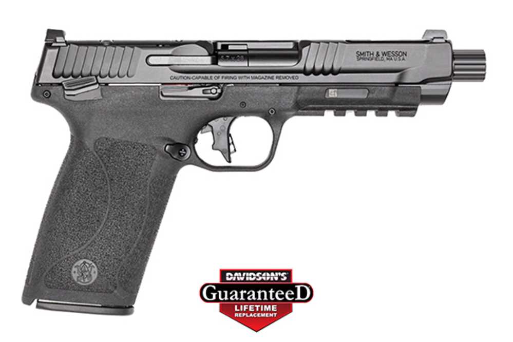 S&W M&P 5.7 5.7X28MM 22+1 13347 OR TB TS BLACK PISTOL, NIB, 2-Magazines-img-0