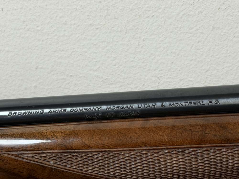 Browning SA-22 Semi Auto Rifle .22 LR Japan Engraved-img-4