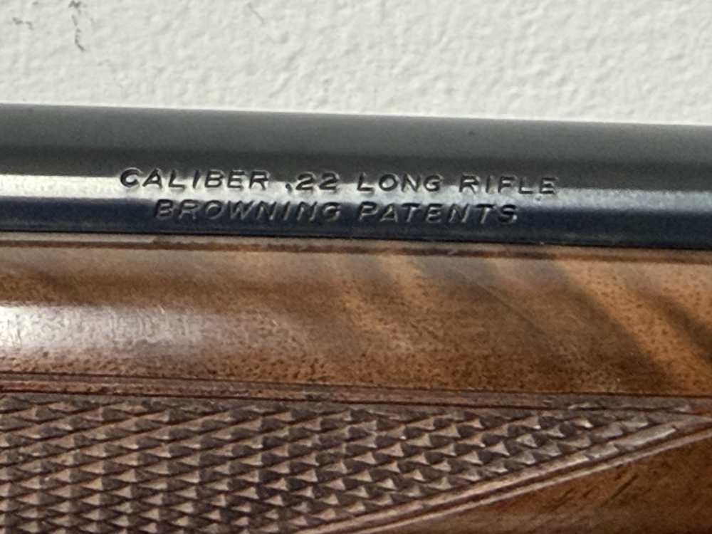 Browning SA-22 Semi Auto Rifle .22 LR Japan Engraved-img-9