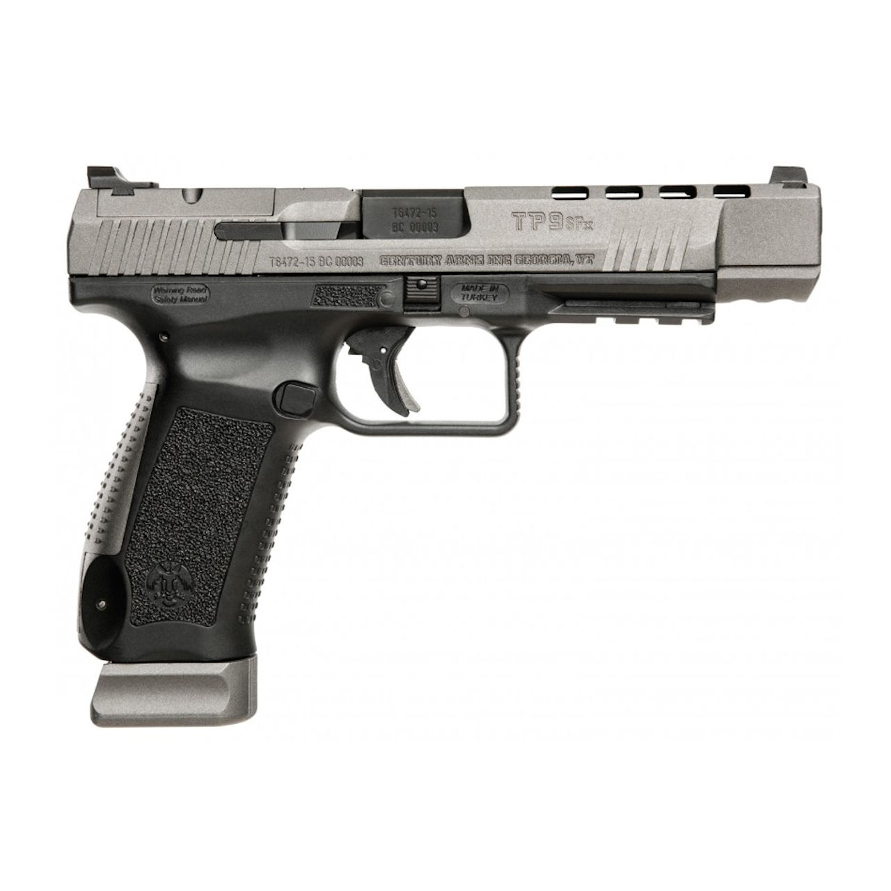 Canik TP9 SFx Pistol 9MM 5.2 bbl 20+1 RD Tungsten/Black-img-0