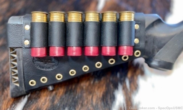 12 Ga Shotgun Stock Guard Shell Carrier-img-0