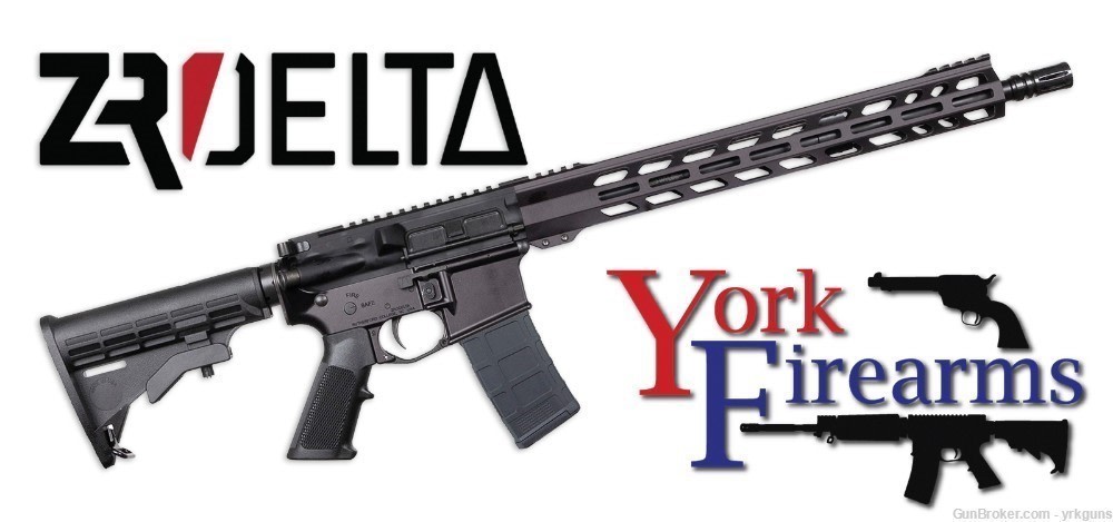 ZRODelta Ready Series RS15 5.56NATO 223WYLDE 16" Ambi Rifle NEW 223WYBR0009-img-0