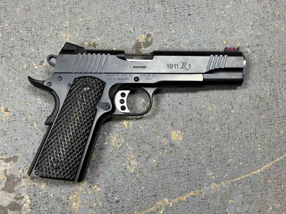Remington 1911 R1 Enhanced 45 ACP 5" Buy Now, NO CC Fees!-img-1