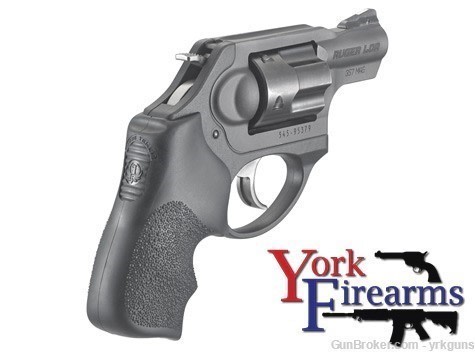 Ruger LCRx 357MAG 1.87" Matte Black 5RD Hogue Grip Revolver NEW 5460-img-2