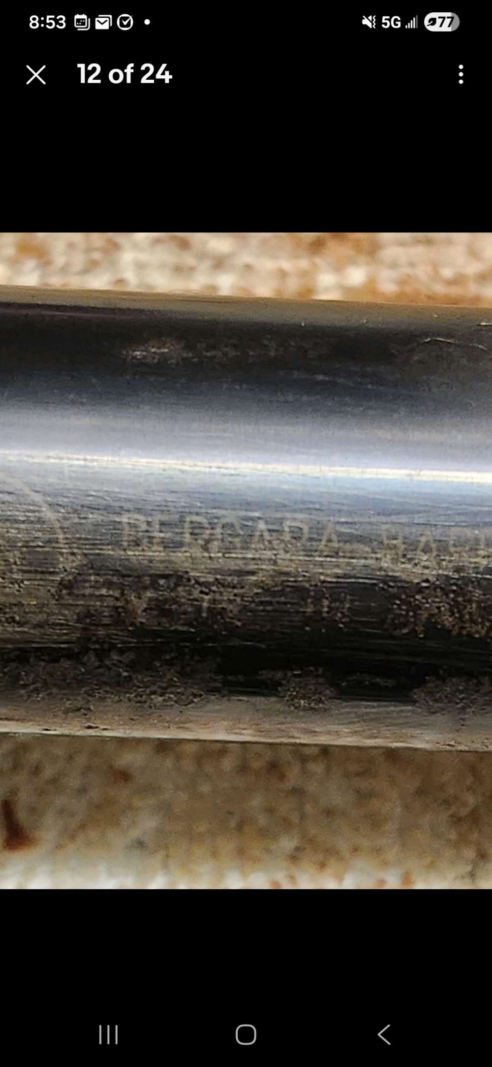 CVA / Jukar Spain .50 Cal Muzzleloader Barrel 1:28 Twist w/ Breech Plug & S-img-11