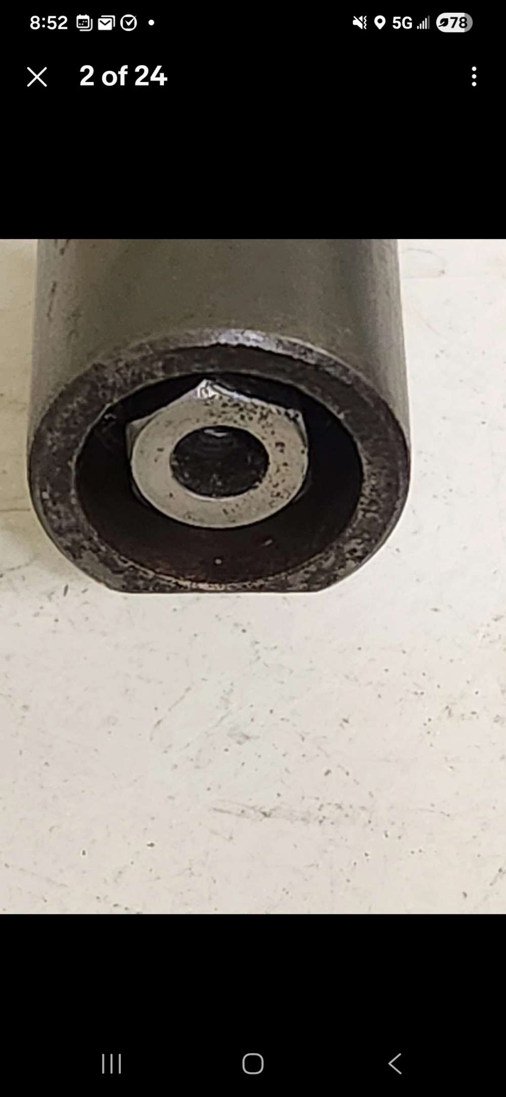 CVA / Jukar Spain .50 Cal Muzzleloader Barrel 1:28 Twist w/ Breech Plug & S-img-1