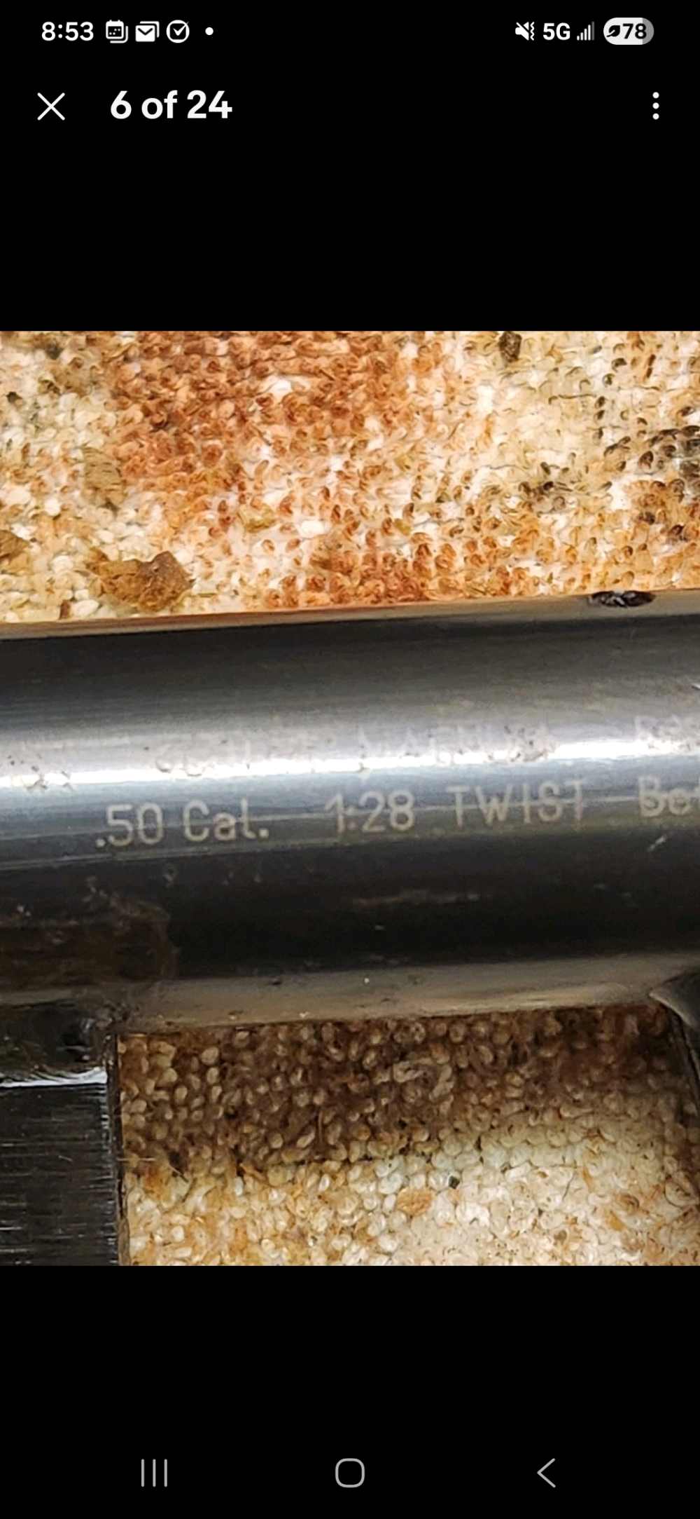 CVA / Jukar Spain .50 Cal Muzzleloader Barrel 1:28 Twist w/ Breech Plug & S-img-5