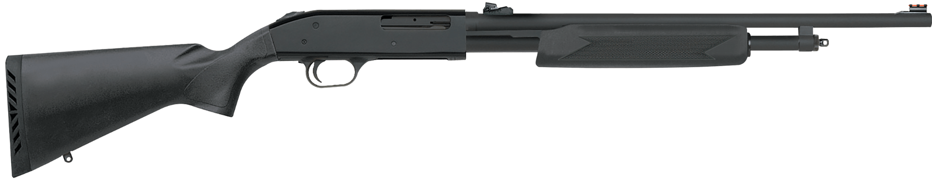 Mossberg Pump 500, Syntetic 12 Gauge Shotgun Slugster 20Bbl , Adjustable 50-img-0
