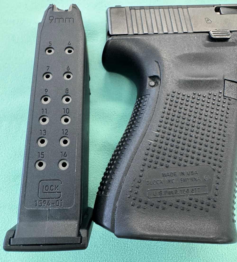 Glock 19M Gen 5 semi-automatic pistol chambered in 9x19mm-img-4