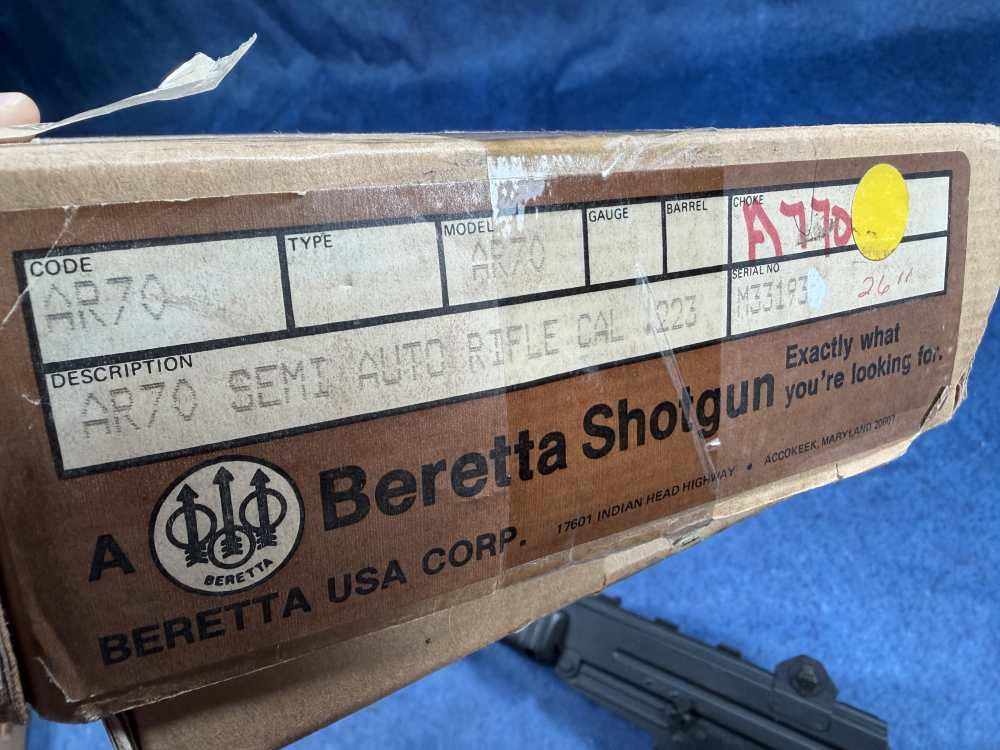TRANSFERABLE Fleming Beretta AR70 in Box EFILE READY-img-19