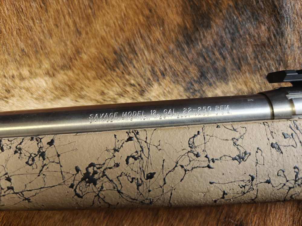 Custom Savage 12 BVSS Varmint HS Stock THREADED .22-250!-img-7