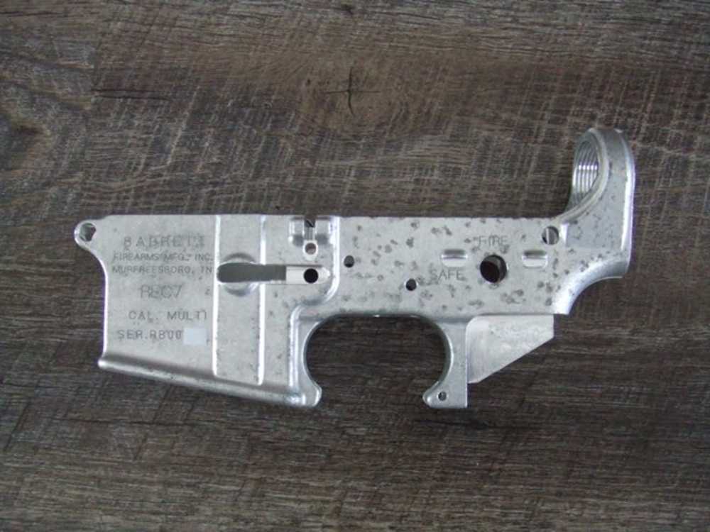 Extremely RARE Barrett Stripped Bare Lower Receiver Never Released AR-15-img-0
