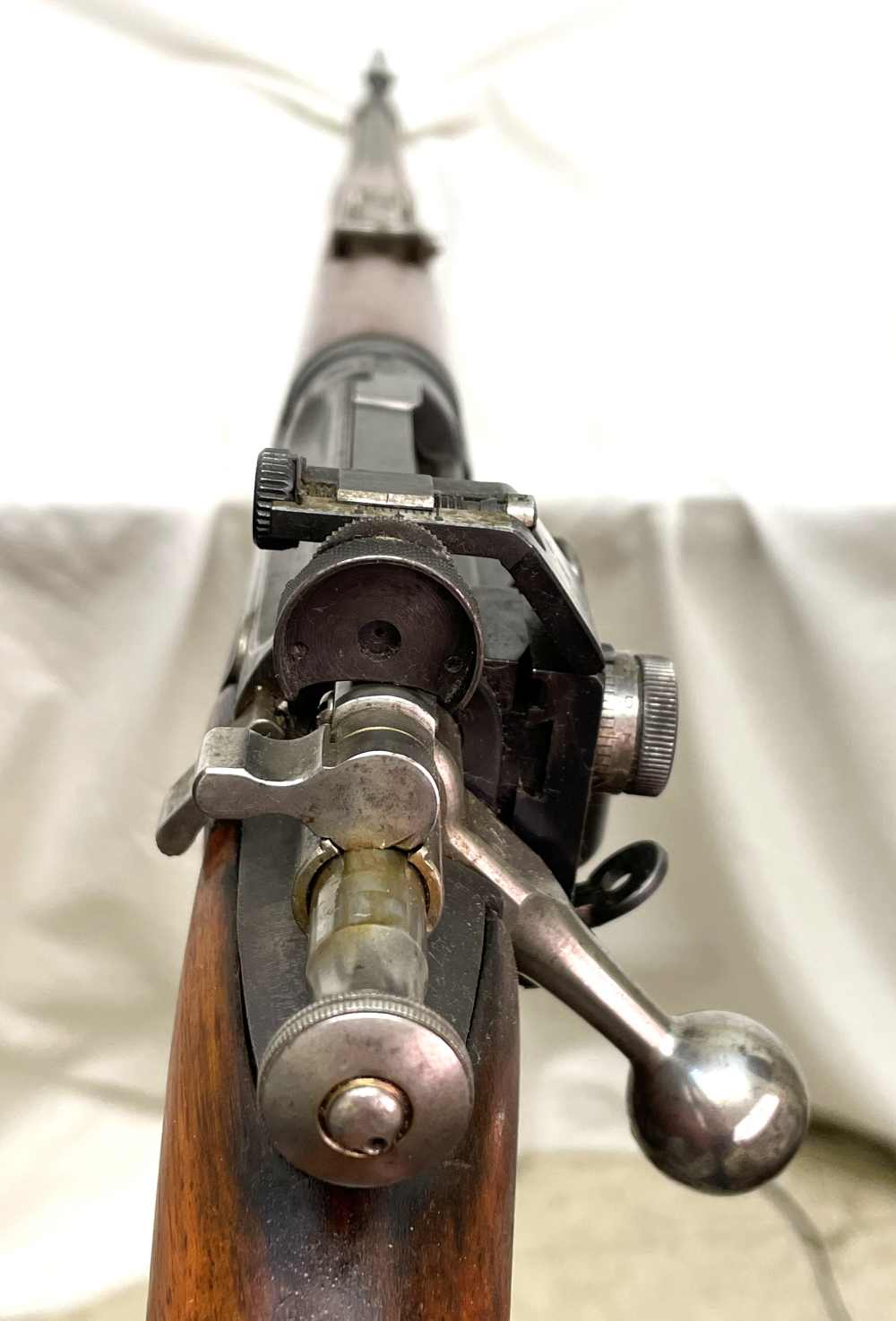 Norway Krag M 1894 .22LR bolt-action rifle with diopter sight (VM081)   -img-21