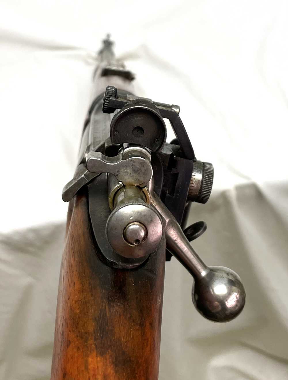 Norway Krag M 1894 .22LR bolt-action rifle with diopter sight (VM081)   -img-22