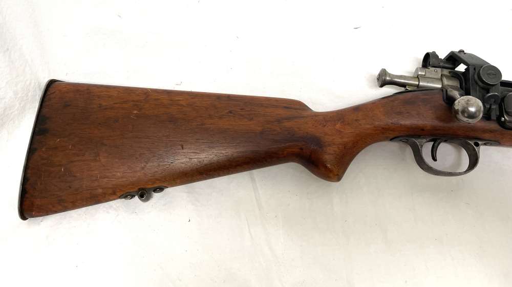 Norway Krag M 1894 .22LR bolt-action rifle with diopter sight (VM081)   -img-1