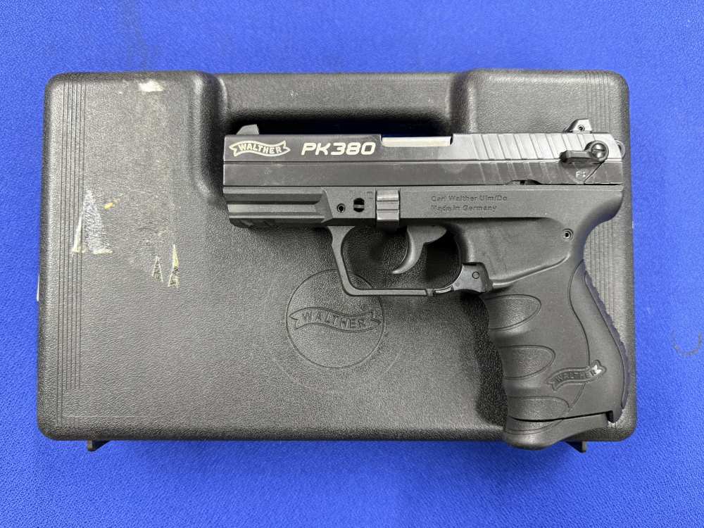 Walther PK380, comes w/ factory case & 2 mags, chambered in .380 ACP-img-5