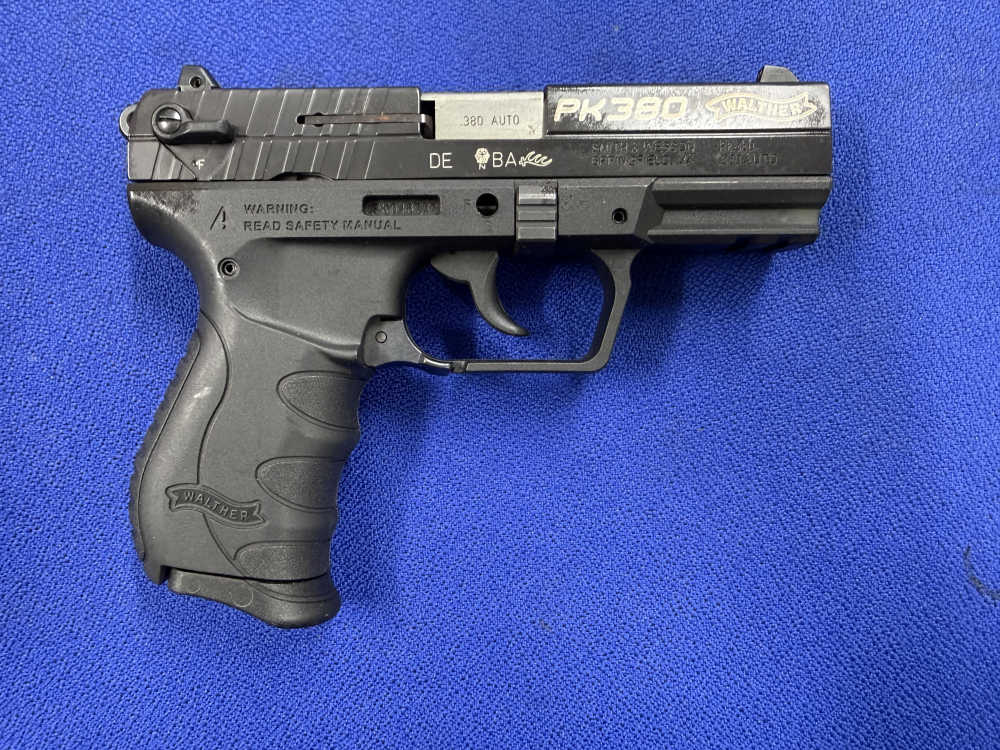 Walther PK380, comes w/ factory case & 2 mags, chambered in .380 ACP-img-1