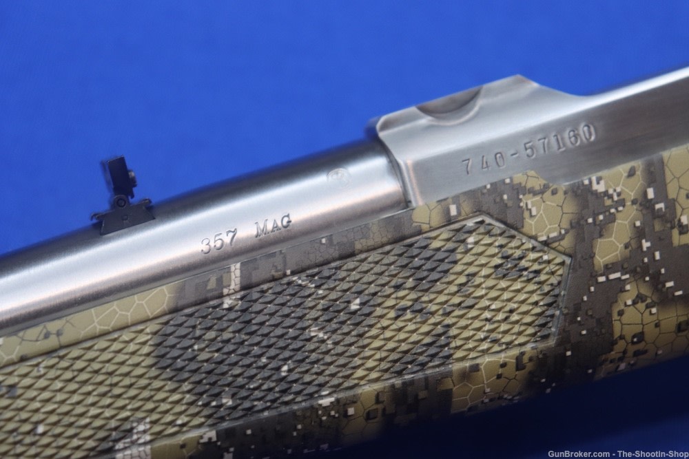 Ruger Model 77/357 Rifle 357MAG M77 DBR CAMO 18" Threaded 07420 NEW SS 357-img-31