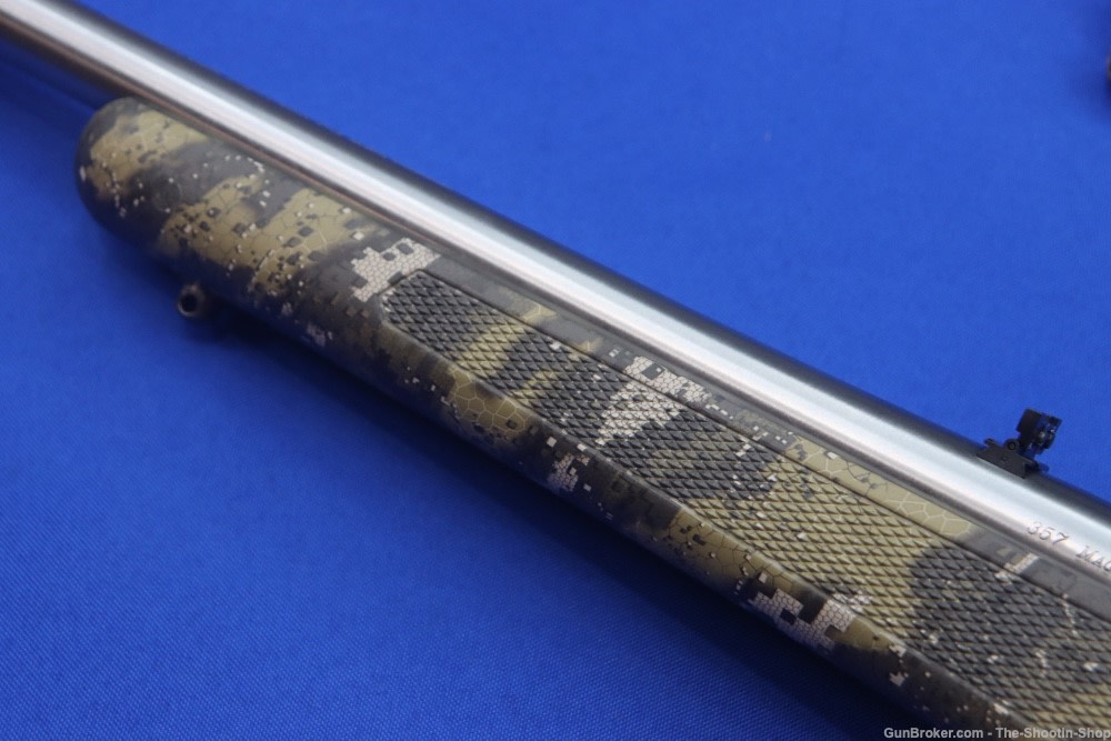 Ruger Model 77/357 Rifle 357MAG M77 DBR CAMO 18" Threaded 07420 NEW SS 357-img-26