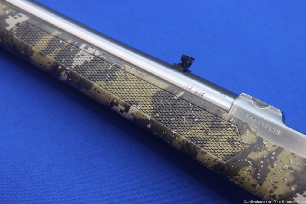 Ruger Model 77/357 Rifle 357MAG M77 DBR CAMO 18" Threaded 07420 NEW SS 357-img-25