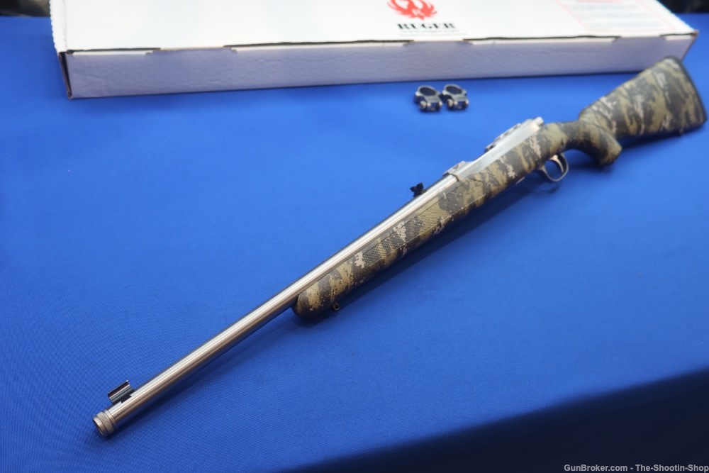 Ruger Model 77/357 Rifle 357MAG M77 DBR CAMO 18" Threaded 07420 NEW SS 357-img-43