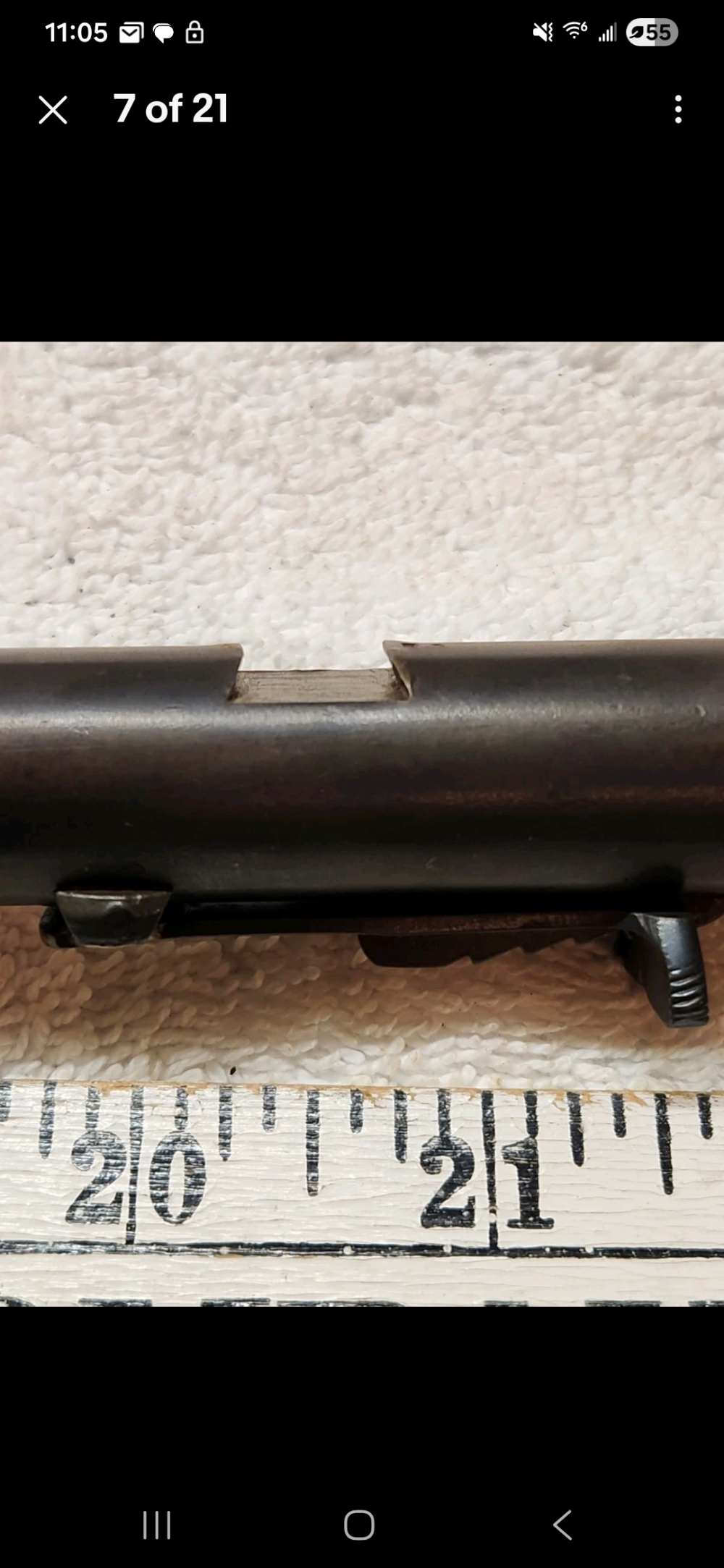 Ranger Model 35-A .22 S/L/LR Rifle Barrel 24" w/ Front & Rear Sights Sears -img-6
