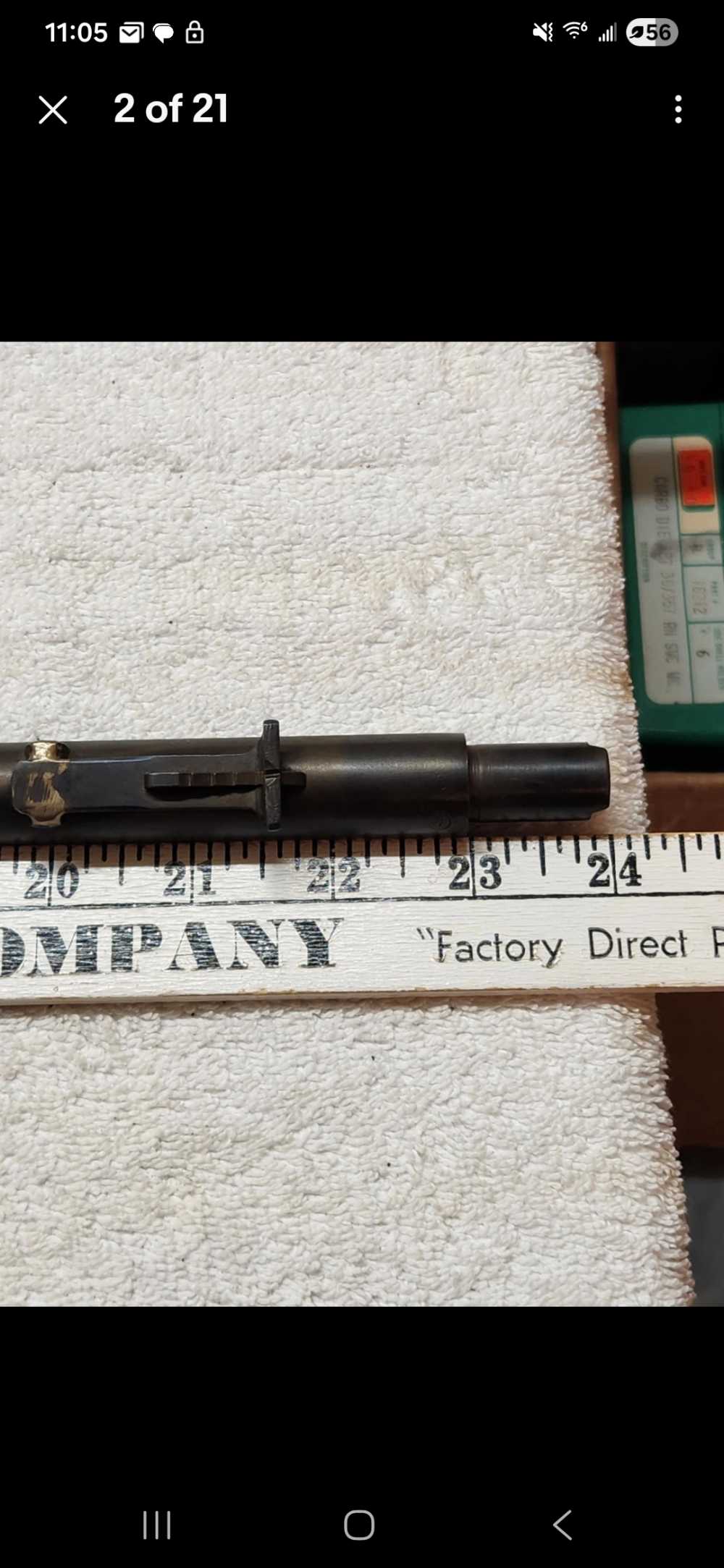 Ranger Model 35-A .22 S/L/LR Rifle Barrel 24" w/ Front & Rear Sights Sears -img-1