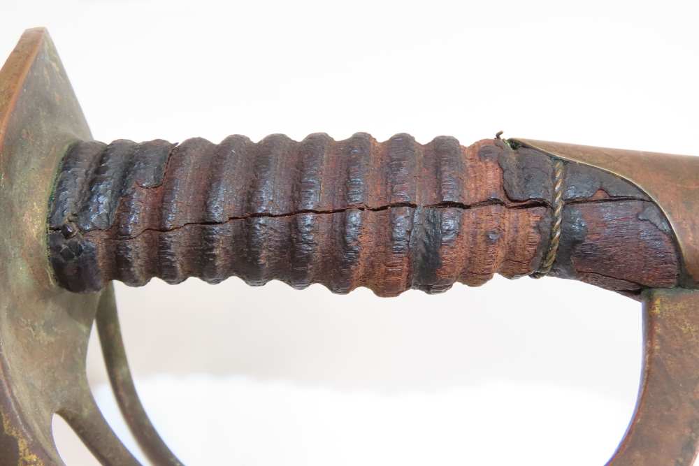 CIVIL WAR Era Antique U.S. Ames M1860 Pattern Light CAVALRY Saber SCABBARD -img-14