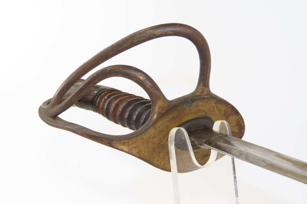 CIVIL WAR Era Antique U.S. Ames M1860 Pattern Light CAVALRY Saber SCABBARD -img-5