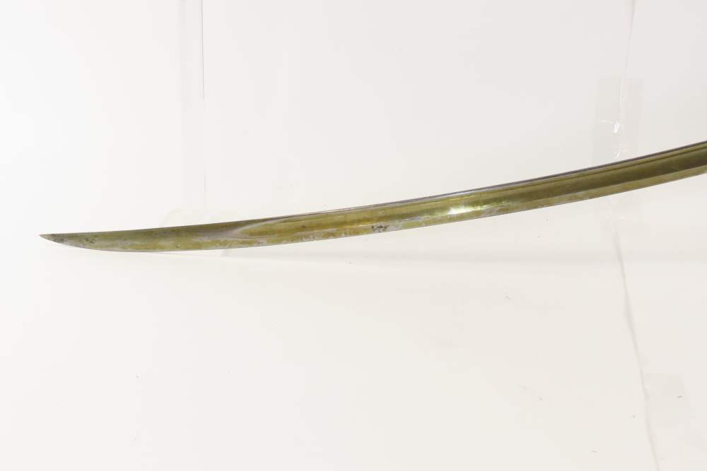 CIVIL WAR Era Antique U.S. Ames M1860 Pattern Light CAVALRY Saber SCABBARD -img-13