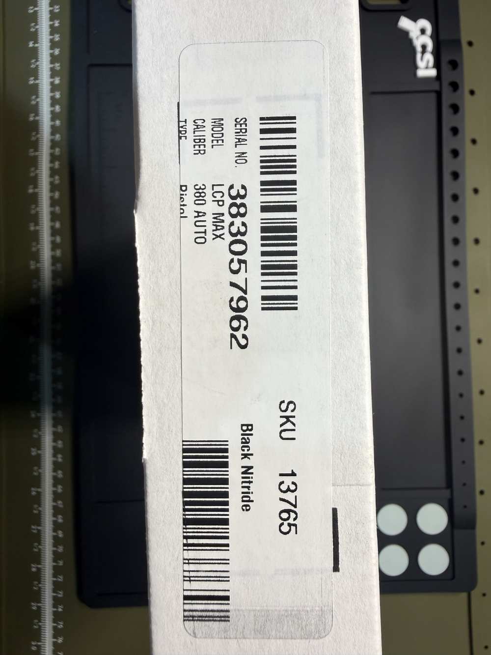 Ruger LCP Max 380 black nitride-img-3
