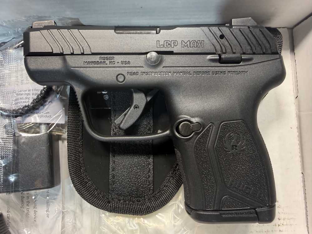 Ruger LCP Max 380 black nitride-img-0
