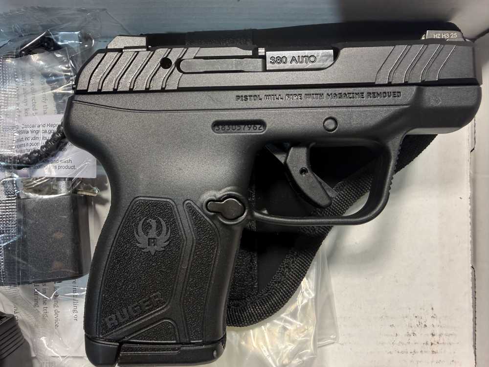Ruger LCP Max 380 black nitride-img-1