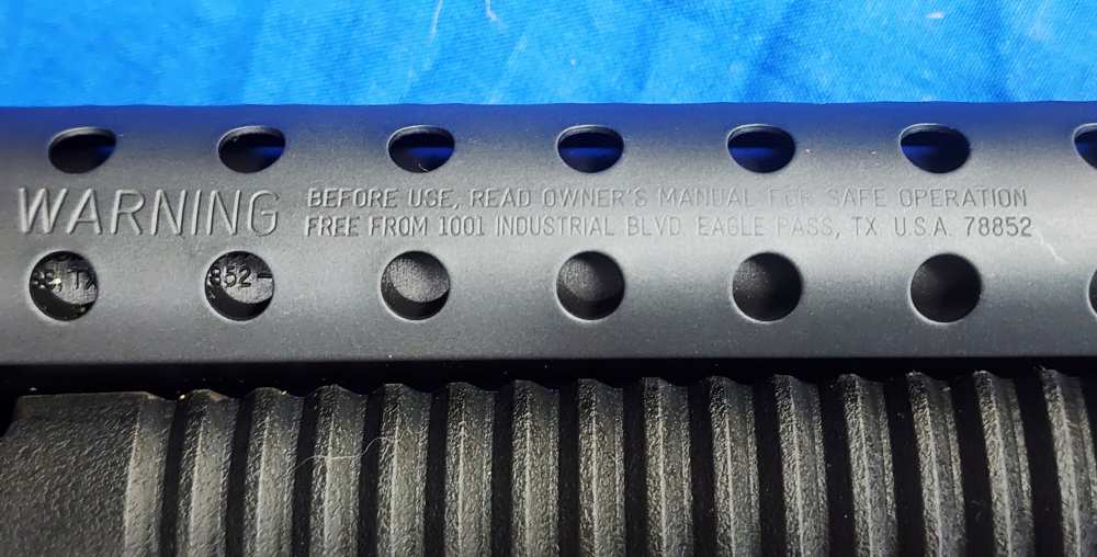 MOSSBERG 590 A1 12GA 20.5" GHOST RING, PARKERIZED, HEAT SHIELD, EXCELLENT-img-10