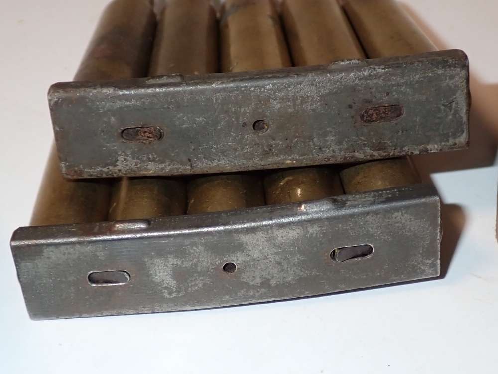 5rd + 1 Stripper Clip - ORIGINAL WW2 AMMO - 7.7x58 ARISAKA - Type 99-img-3