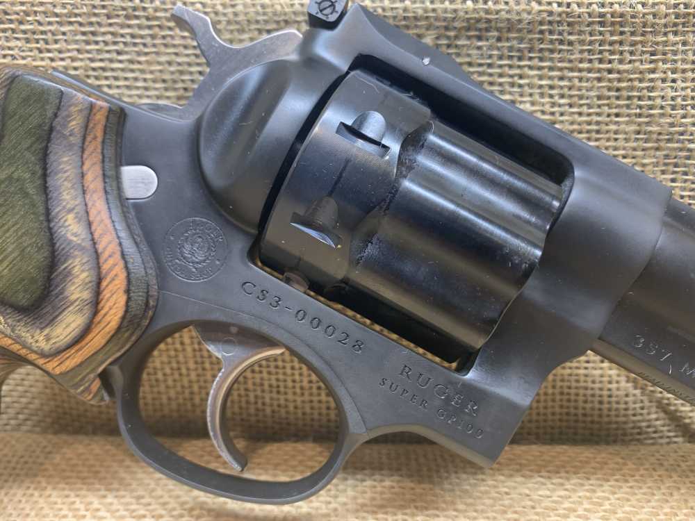 Ruger Super GP100 Competition(Custom Shop)357mag 8-shot w/ Case and Holster-img-10