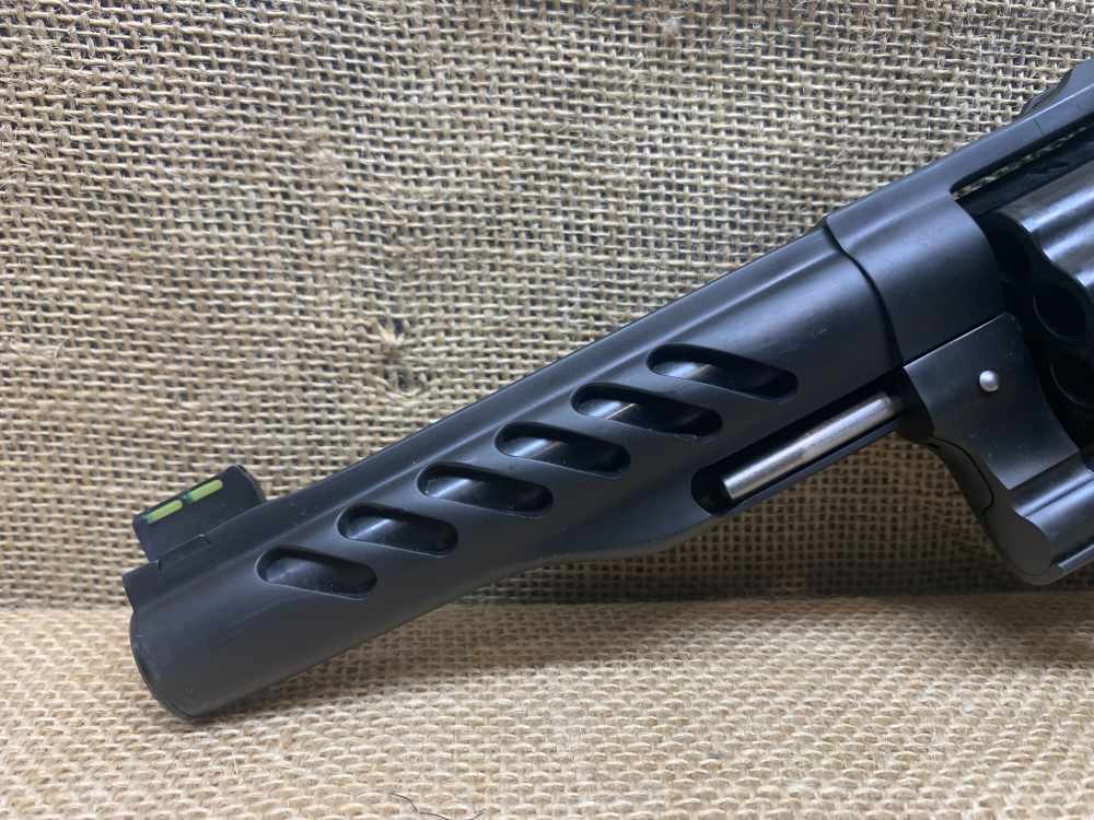 Ruger Super GP100 Competition(Custom Shop)357mag 8-shot w/ Case and Holster-img-2