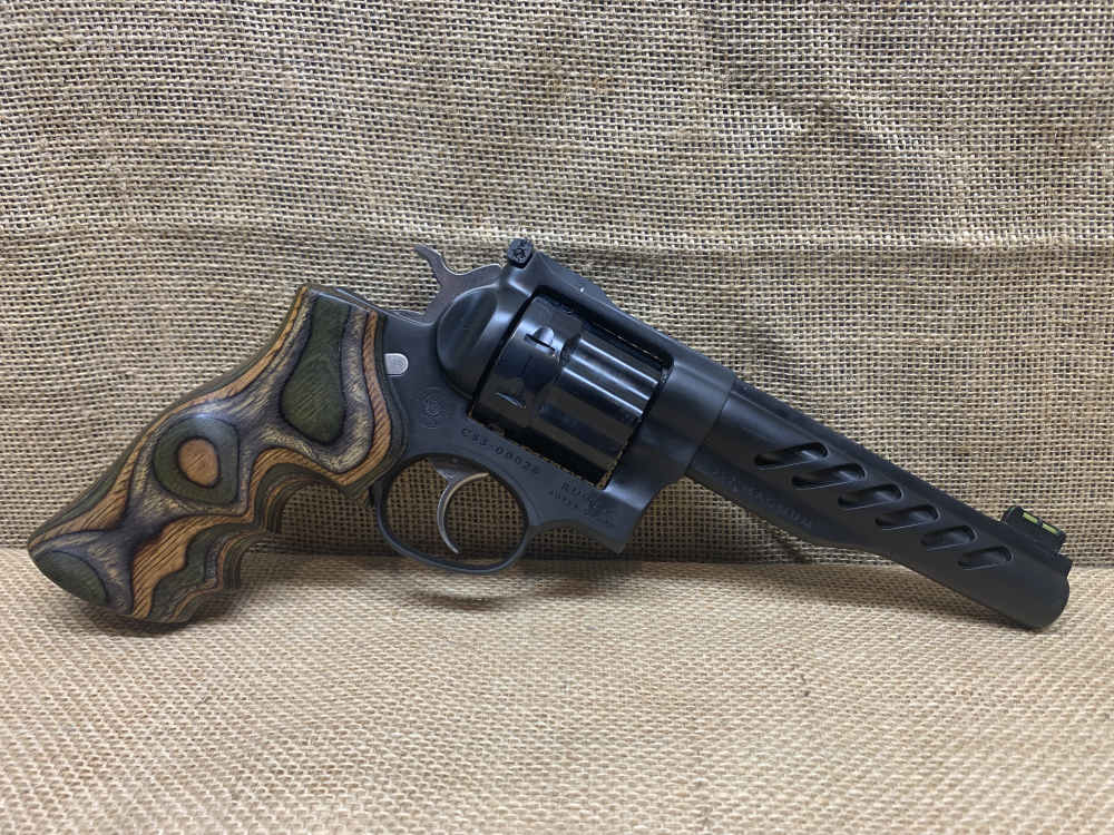 Ruger Super GP100 Competition(Custom Shop)357mag 8-shot w/ Case and Holster-img-8