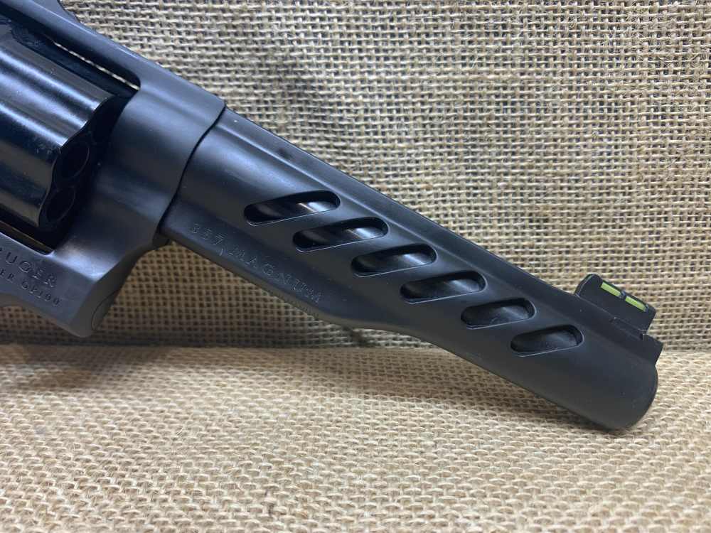 Ruger Super GP100 Competition(Custom Shop)357mag 8-shot w/ Case and Holster-img-11